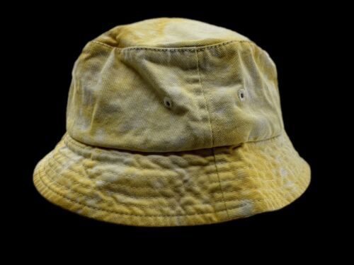 National Geographic Yellow Tie Dye Bucket Sun Hat Cl, Garden Hat, Hiking Hat New - Picture 6 of 7