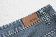 Urban Pipeline Relaxed BootCut Denim Blue Jeans Rugged Mens Size 38 x 32