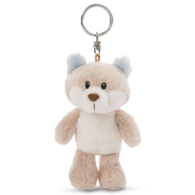 NICI Schlüsselanhänger Schneefuchs Nordin Bean Bag 47280 - Fuchs Anhänger 10cm