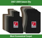 Lloyd Velourtex Front Row Carpet Mats for 2007-2009 Saturn Sky w/Saturn Logo