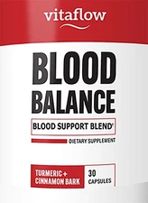 VitaFlow Blood Balance Blood Support Blend Genuine VitaFlow 30 Capsules