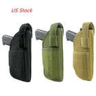 Tactical Adjustable Right hand Gun Holster Pouch Molle Waist Pistol Holster US