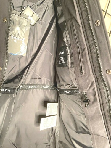 LISA-RELLA Super PLÜSCH schwarz/Pelzbesatz Yakut Jungen Daunenmantel mit Kapuze 8 Jahre - Bild 11 von 12