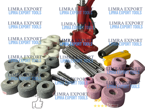 SIOUX Valve Seat Grinding Stones 36Pcs With Stone Dresser & 6pcs Pilots + Holder - Picture 7 of 8