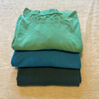 RedHead Men's 3 BUNDLE XL Pocket Short-Sleeve T-Shirt Green/Teal/Navy 