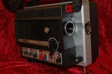 Super 8 Sound Movie Projector, Pro-Serviced, Variable Speed, MINT CONDITION !!!