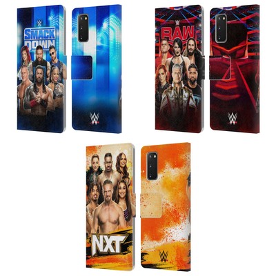 OFFICIAL WWE PAY-PER-VIEW SUPERSTARS 2024 LEATHER BOOK CASE FOR SAMSUNG PHONES 1