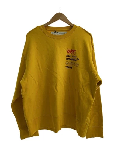 Felpa con cappuccio OFF WHITE Industrialy013incomp Crewneck 19AW OMBA037F19E30016 usata