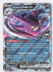 Team Rocket's Crobat ex 122/182 Destined Rivals