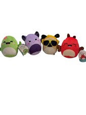 Squishmallows Mini Plush Toy Set Of 4 - McDonald  s Happy Meal Toys Not all have