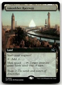 Amonkhet Raceway (Extended Art) 424 Aetherdrift Foil Promo