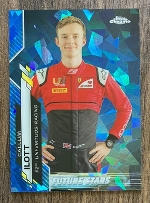 SAPPHIRE PORTRAIT Callum Ilott #44 - 2020 Topps Chrome Formula 1 F1 F2  CLEAN NM