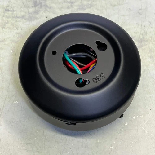 HUNTER Terrace Cove Outdoor Flushmount Fan 4196 CFM 37 Watts Black 51581 - Picture 9 of 18