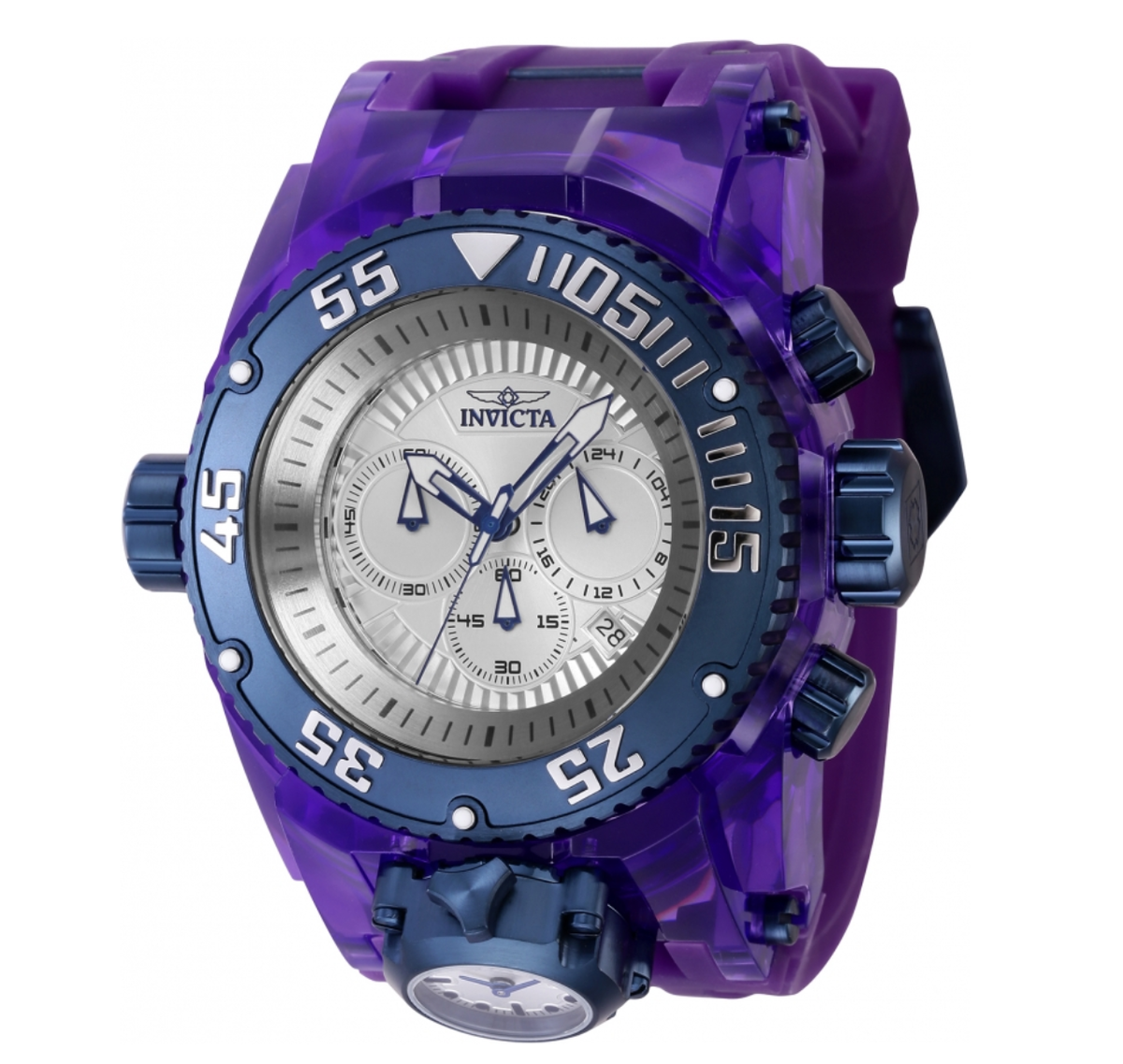 Invicta Bolt Zeus Magnum Shutter Men's 52mm Dual Time Chronograph