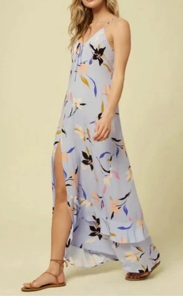 chinese dress ladies Isadora Maxi Dress Dress - Cloud Blue