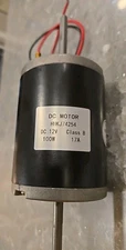  DC Motor HHKJ74254 12V DC/ 100W/ Current 17A/ Class B