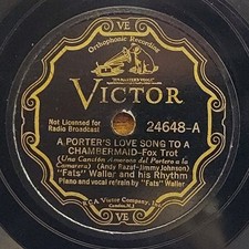78 RPM Fat's Waller 