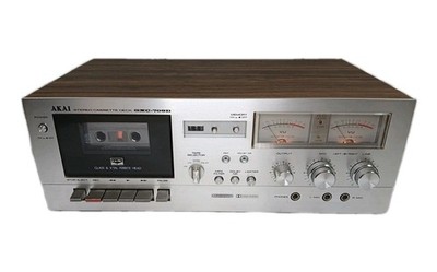 AKAI  GXC-709D Stereo Cassette Deck - REWIND DOESNT WORK *READ* - Vintage Japan