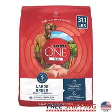 Large Breed Adult Dry Dog Food Chicken High Protein Joint Support 31.1lb Kibble