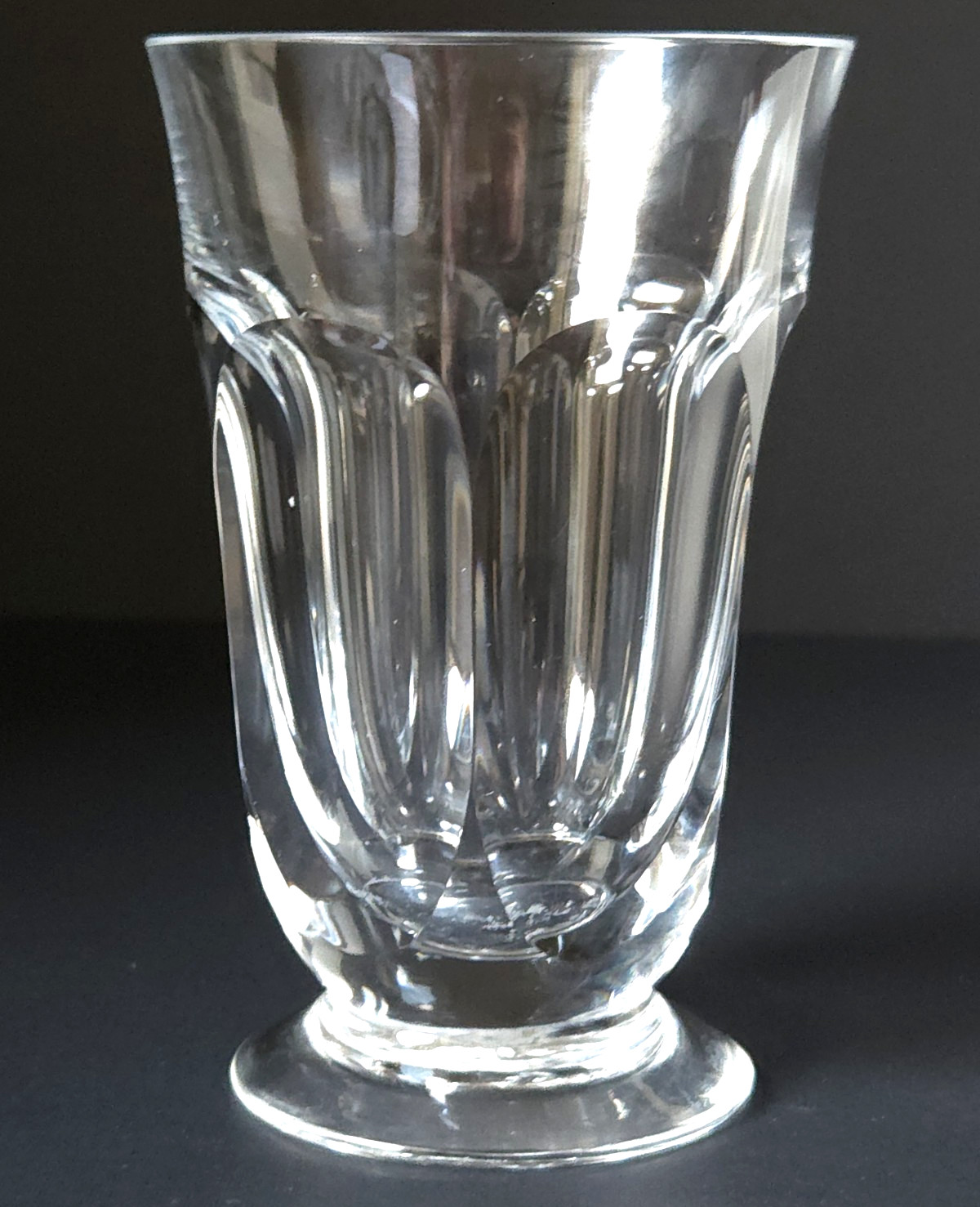 Rare Art Deco Bohemian Moser Lady Hamilton Tumbler Crystal Glasses Signed 5