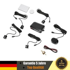 PDC/EINPARKHILFE 4 SENSOREN Nachrüsten Auto Universal hinten Parkhilfe Schwarz