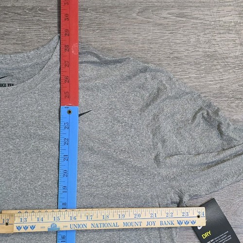 Set x2 Nike Legend Dri-Fit Langarmshirt T-Shirts für Herren 727980-091 grau schwarz XL - Bild 14 von 16