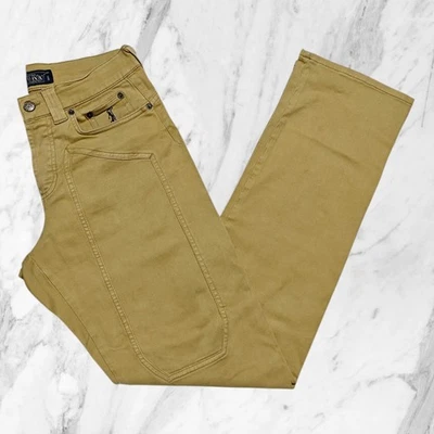 Jeckerson Jean Homme Toppe Beige Senape Très Bon État Tg 31/Entre 44 et 46 - Photo 1/4
