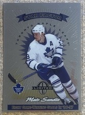 1997-98 Donruss Limited “Star Factor” Mats Sundin #128