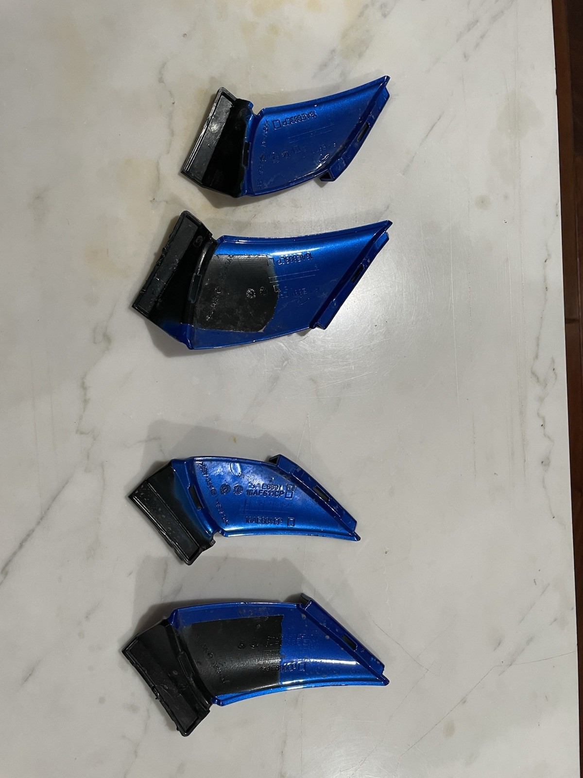 2024 Mclaren Artura Front Fender Vents Oem Blue