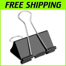 Bulk Extra Large Binder Clips - 144 Pcs, 2 Inch