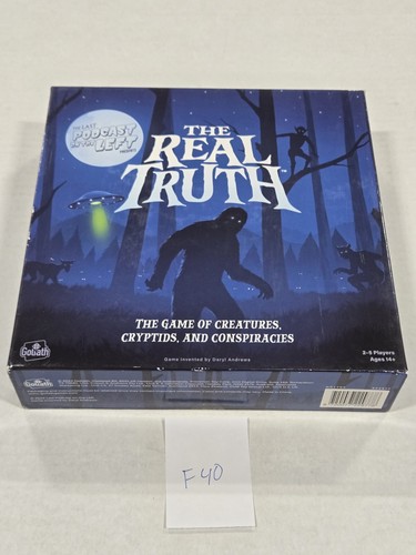 The Real Truth Board Game Goliath The Last Podcast on the Left Presents