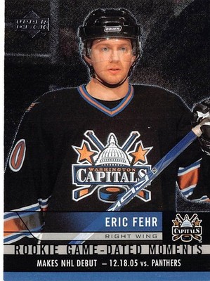 2006-07 Upper Deck Rookie Game Dated Moments #RGD30 Eric Fehr