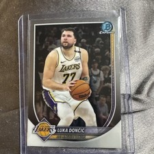 2025-26 Bowman Chrome Basketball Luka Doncic #BCV-123 Lakers