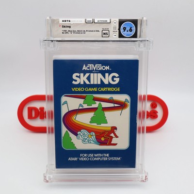 Atari 2600 Game SKIING - WATA GRADED 9.6 NS! Brand New!