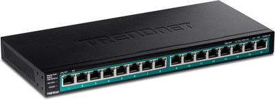 16-Port Gigabit Poe + Switch, 16 X Gigabit Poe+, 120W Budget, up to 30W per Port