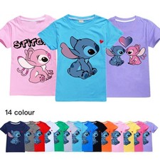 Jungen Mädchen Engel Stitch T-Shirts Kinder ...