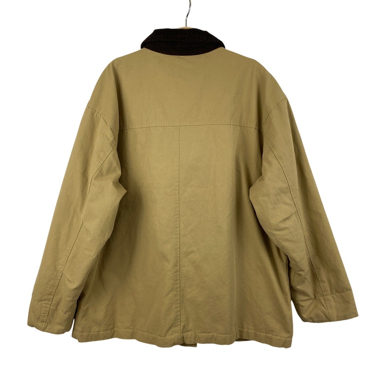 Ci SONO Women Barn Chore Padded Jacket Size M Khaki Utility 
