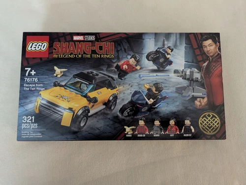 LEGO 76176 Escape from The Ten Rings Marvel Comics Sealed Retired New