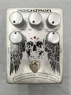 ROCK TRON Effect Pedal THIRD ANGEL DISTORTION Used