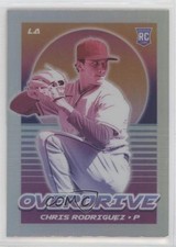 2021 Panini Chronicles Overdrive Holo Prizm Chris Rodriguez #3 0ym4