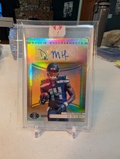 2019 Panini Illusions - Rookie Endorsements DK Metcalf #RE-DKM Blue /99 (AU, RC)