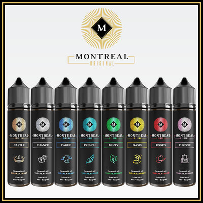 Montreal Original Longfill Aroma 6 ml - Aromakonzentrat für 60 ml - 8 Sorten