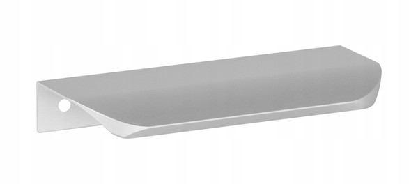 MöBelgriff Aus Silberfarbenem Aluminium Mit Kante, 50 Cm (480/500 Mm), Leicht Un-image