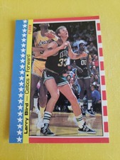 1987-88 Fleer - Stickers Larry Bird #4 Boston Celtics HOF NM MT