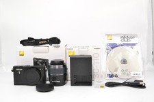 Eccellente + 5 Nikon 1 J4 18,4 megapixel fotocamera digitale nera con kit VR 30-110 mm dal Giappone
