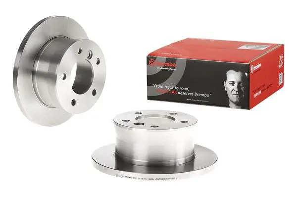 2x Disco freno pieno 08.7725.20 BREMBO per MERCEDES-BENZ VW - Immagine 3