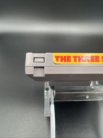 THE THREE STOOGES Nintendo NES Game With Box 100% Authentic!