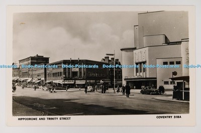C031189 Coventry Hippodrom und Trinity Street H und J Büste RP