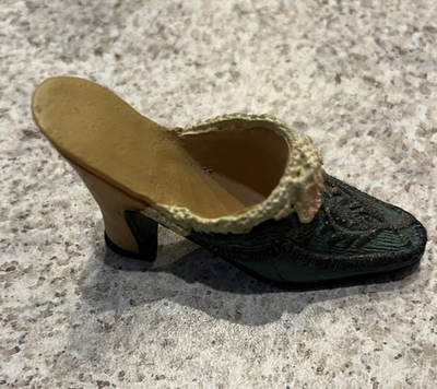 #ad Miniature High Heeled Shoe Collectible Figurine $5.00