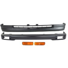 Front Bumper Kit For 1995-1997 Toyota Tacoma Painted Black